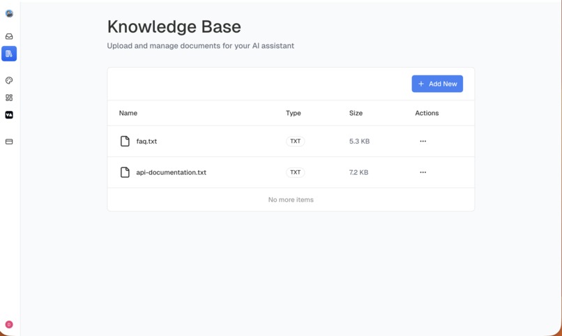Echo - An AI powered Support Assistant – screenshot 3