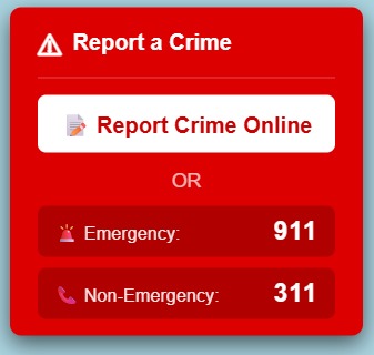 SafeRoute Crime Map – screenshot 2