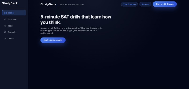 StudyDeck – screenshot 1