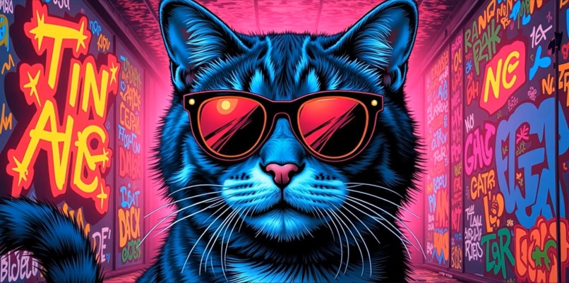 Neon Meow (Music Video) – screenshot 1