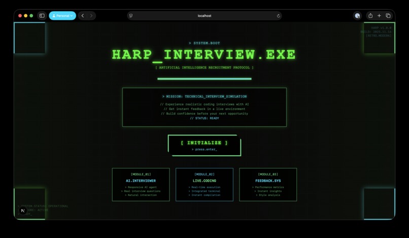 HARP – screenshot 1