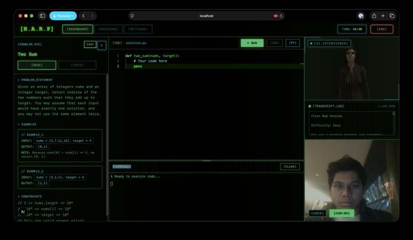 HARP – screenshot 2