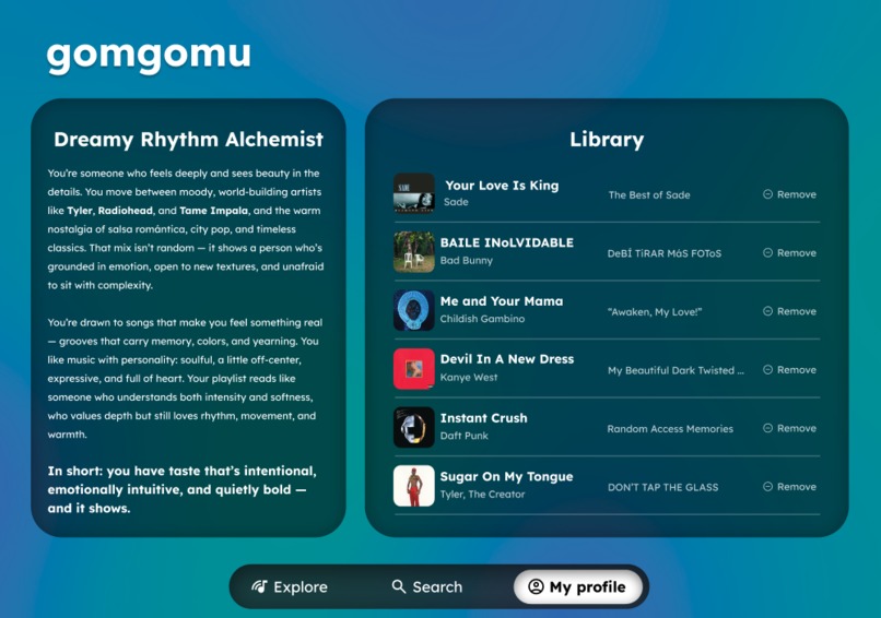 tuneder – screenshot 4
