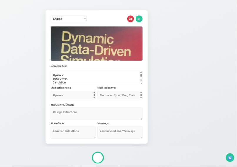 MedScan – screenshot 1