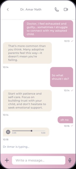 Kinbloom – Emotional Wellness Platform for Adoptive Parents – screenshot 8