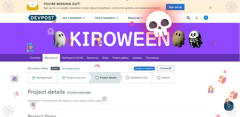 Kiroween Vibes – screenshot 1