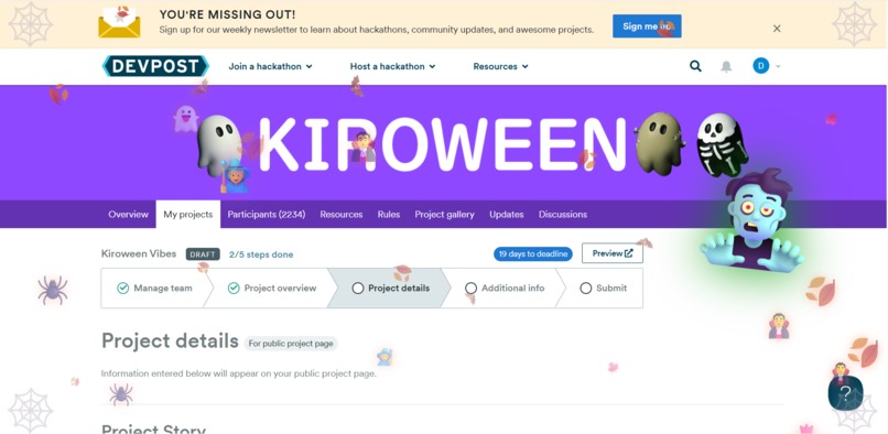 Kiroween Vibes – screenshot 2
