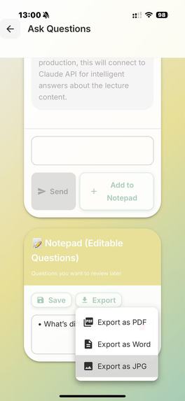 Personal Tripos Trainer – screenshot 3