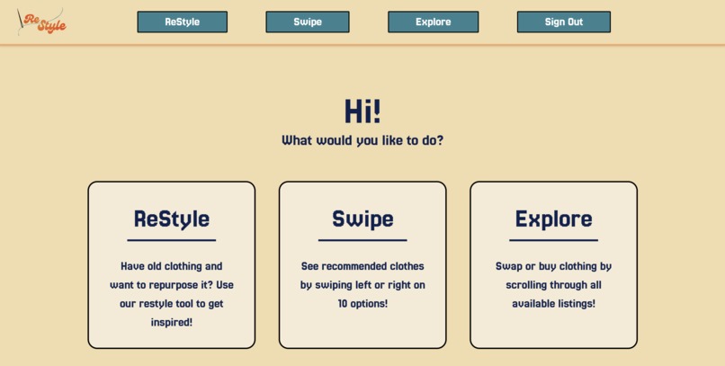 ReStyle – screenshot 1