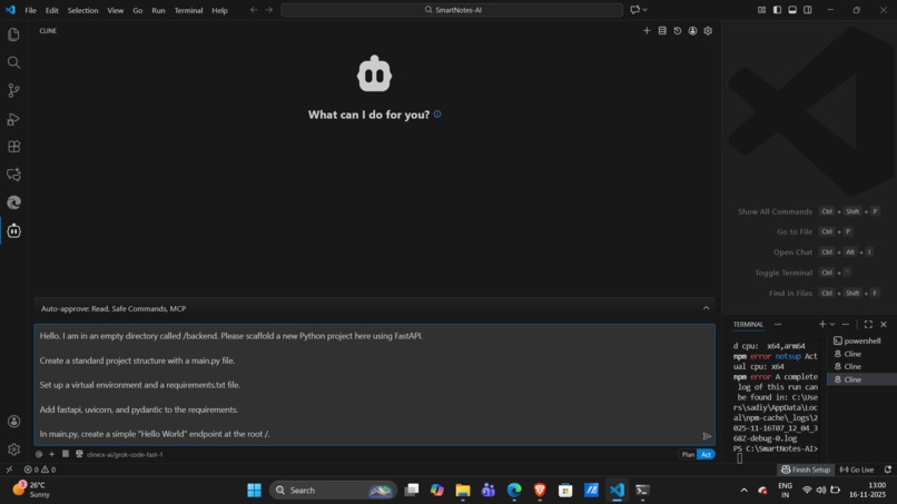 SmartNotes AI – screenshot 1