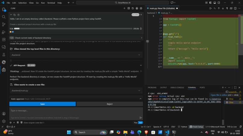 SmartNotes AI – screenshot 2