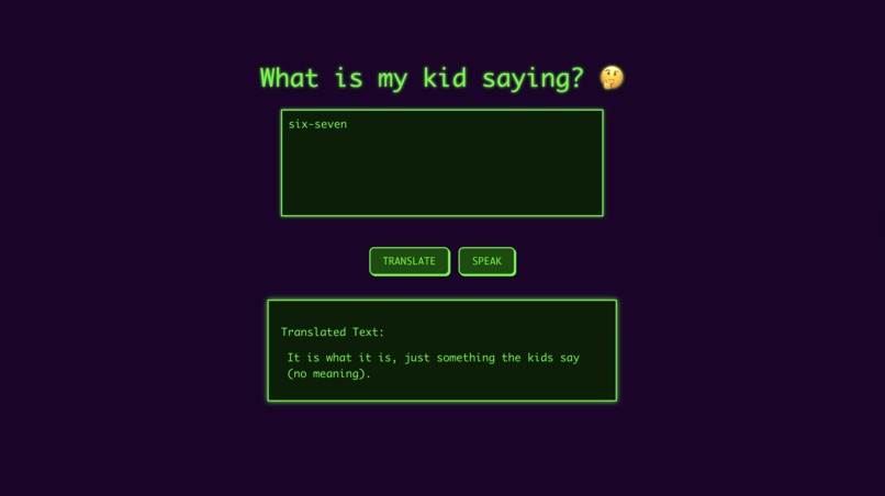What is my Kid Saying? – screenshot 1