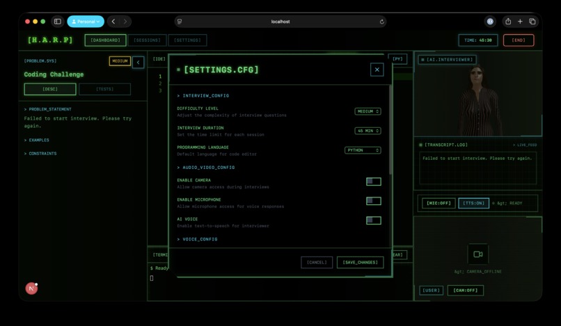 HARP – screenshot 3