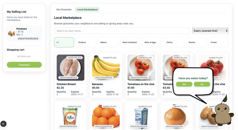 SaveOurFoods – screenshot 2