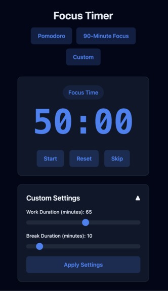 FocusLink – screenshot 2