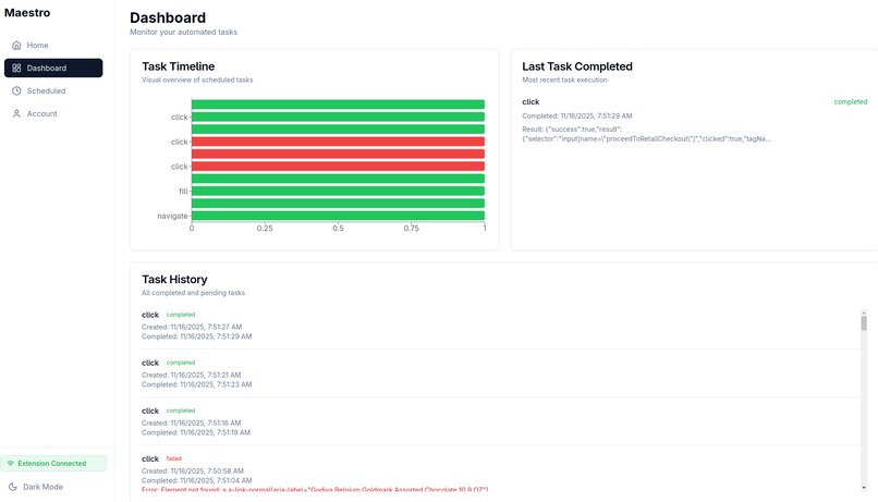 Maestro – screenshot 2
