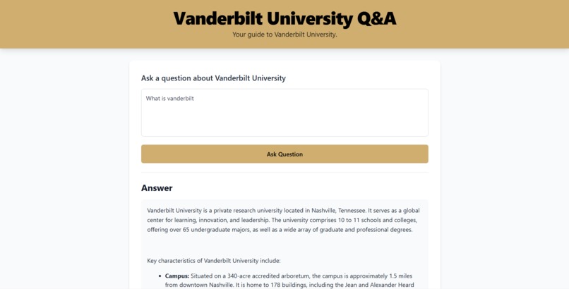 Berea College Q&A – screenshot 12