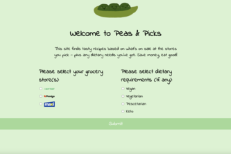 Peas & Picks