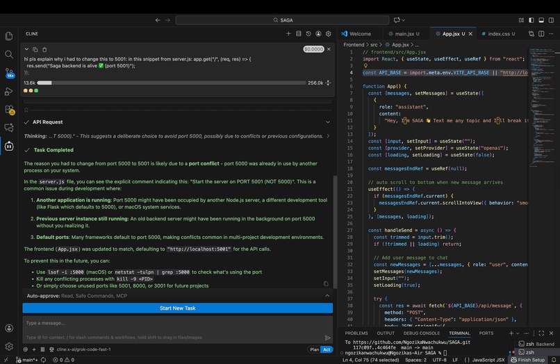 SAGA  – screenshot 2