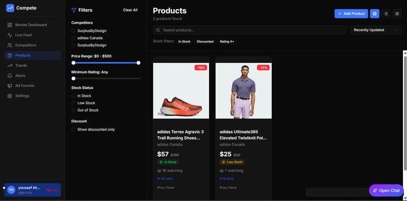 Compete – screenshot 4