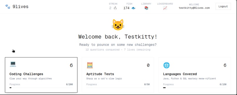 9Lives: Duolingo For Everything – screenshot 1