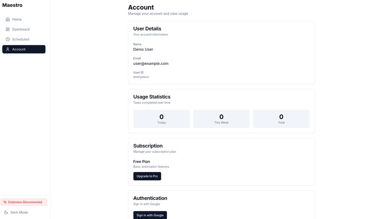 Maestro – screenshot 3