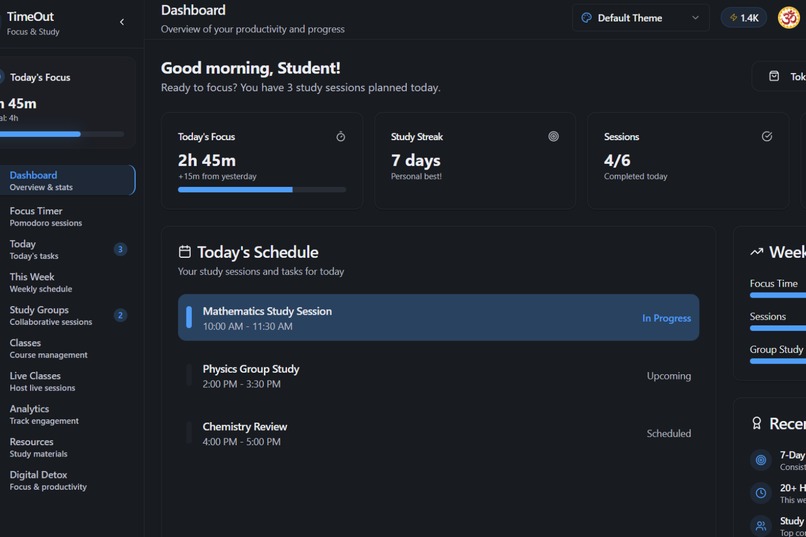 TimeOut – screenshot 3