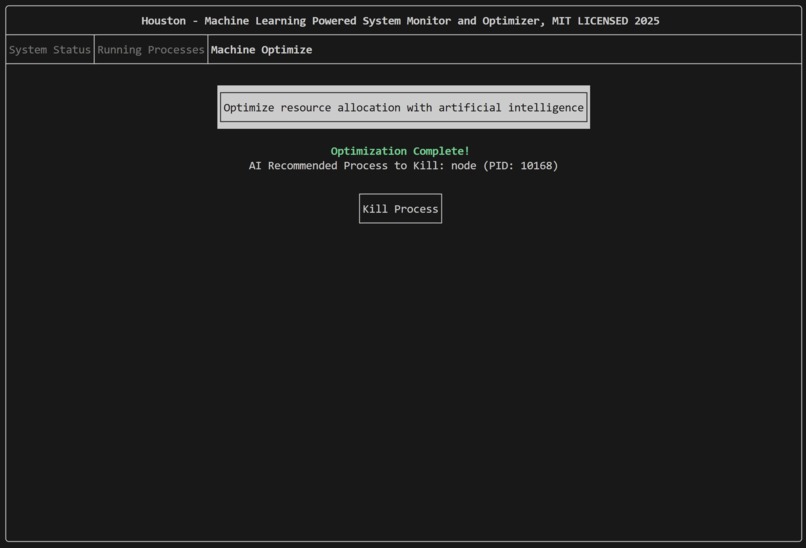 Houston: TUI Task Manager – screenshot 3