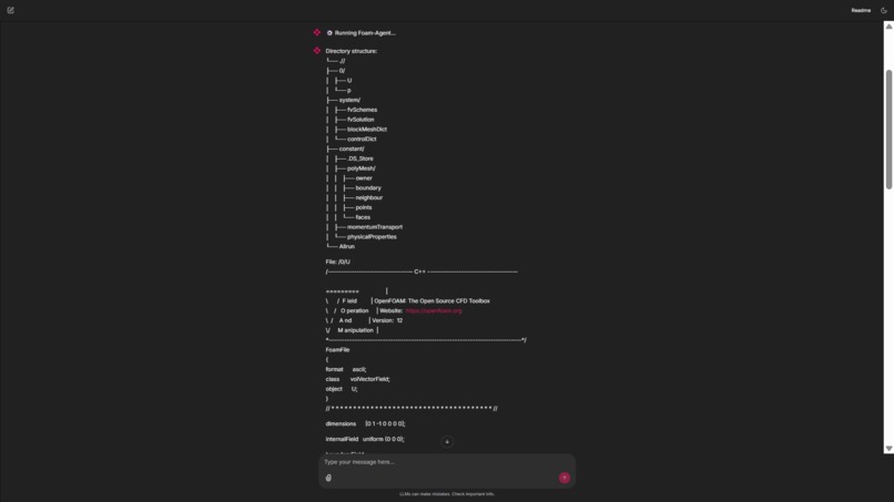 OpenCFD – screenshot 3