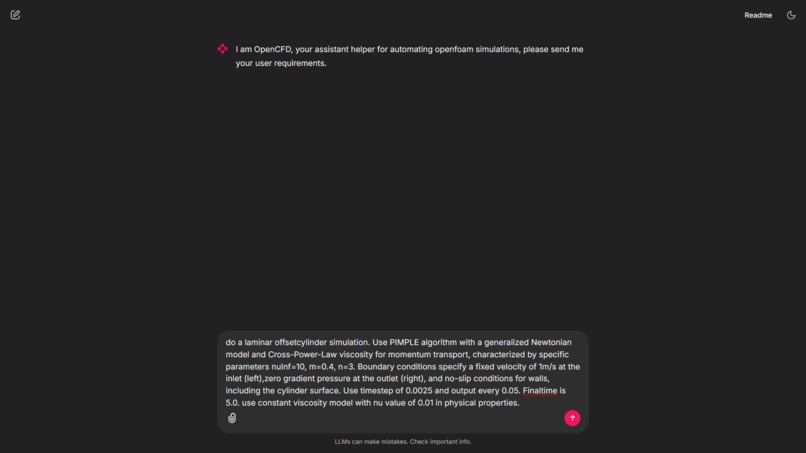 OpenCFD – screenshot 1