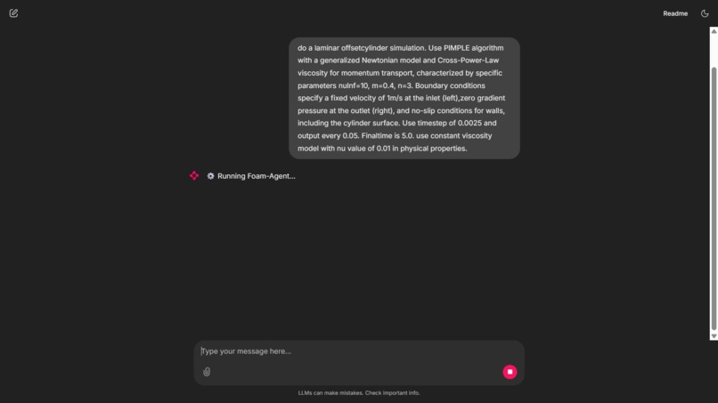 OpenCFD – screenshot 2