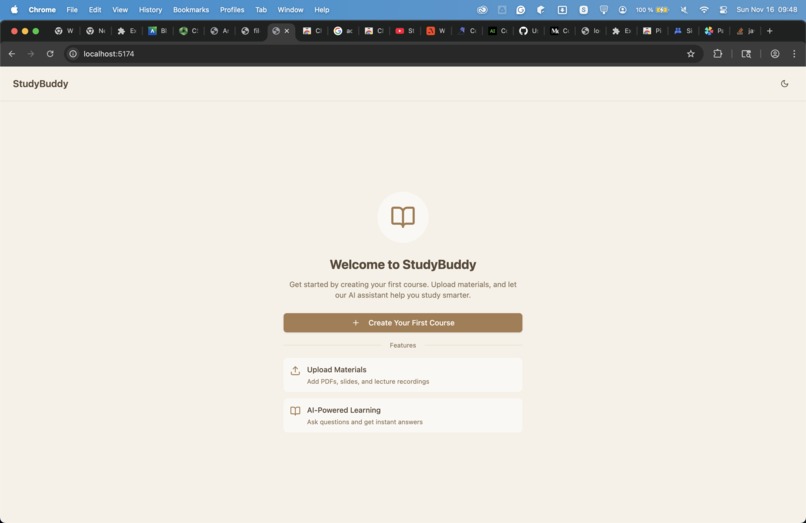 StudyBuddy – screenshot 1