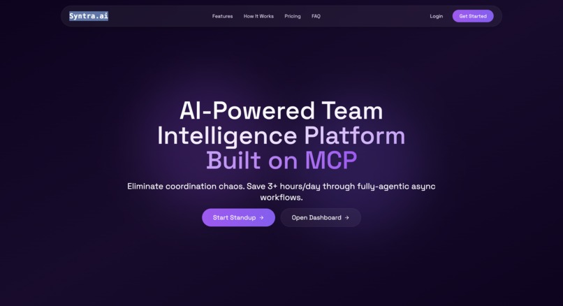 Syntra.ai – screenshot 1
