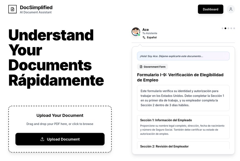 DocSimplified – screenshot 1