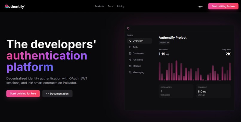 Authentify – screenshot 1