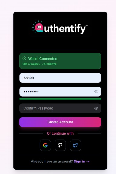 Authentify – screenshot 9
