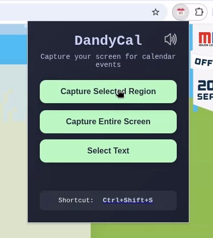 DandyCal – screenshot 2