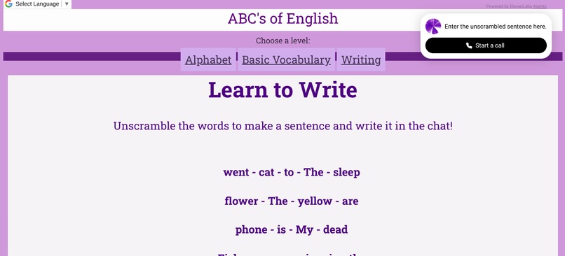 ABC's of English – screenshot 4