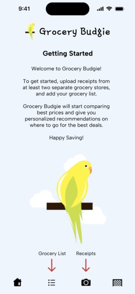 Grocery Budgie – screenshot 4