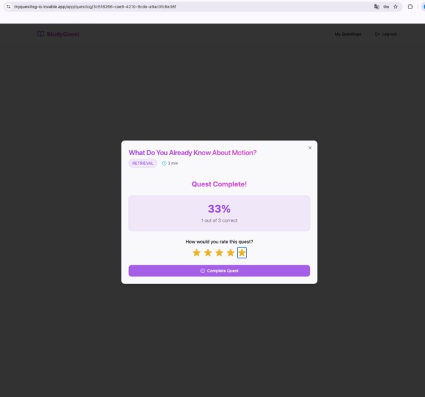 StudyQuest – Stop cramming. Start questing. – screenshot 9