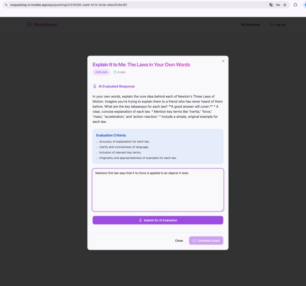 StudyQuest – Stop cramming. Start questing. – screenshot 7