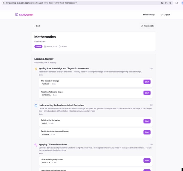 StudyQuest – Stop cramming. Start questing. – screenshot 14