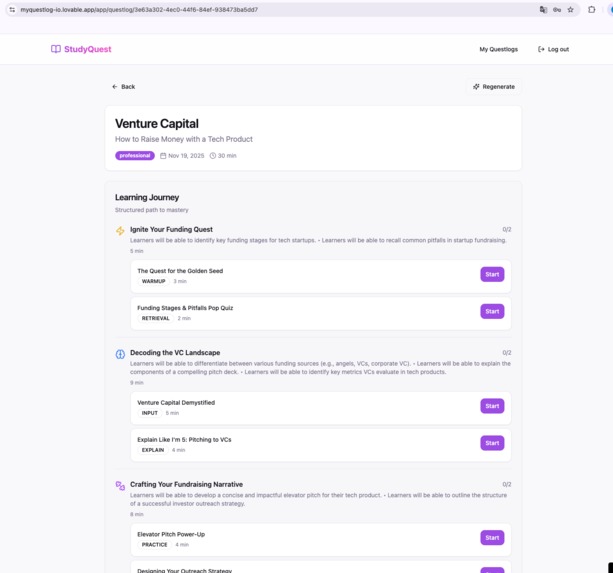 StudyQuest – Stop cramming. Start questing. – screenshot 13