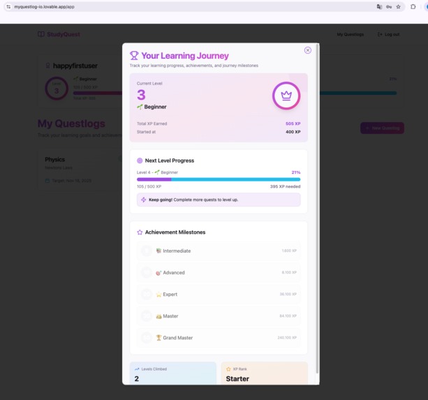 StudyQuest – Stop cramming. Start questing. – screenshot 11