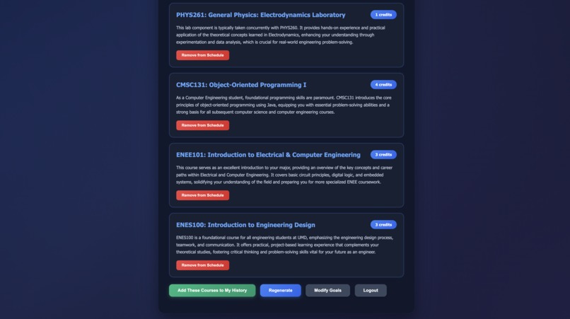 AI Course Advisor – screenshot 8