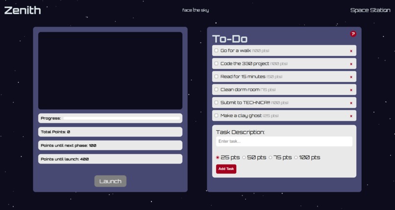 Zenith – screenshot 1