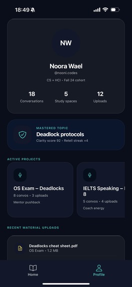 Outloud  – screenshot 1