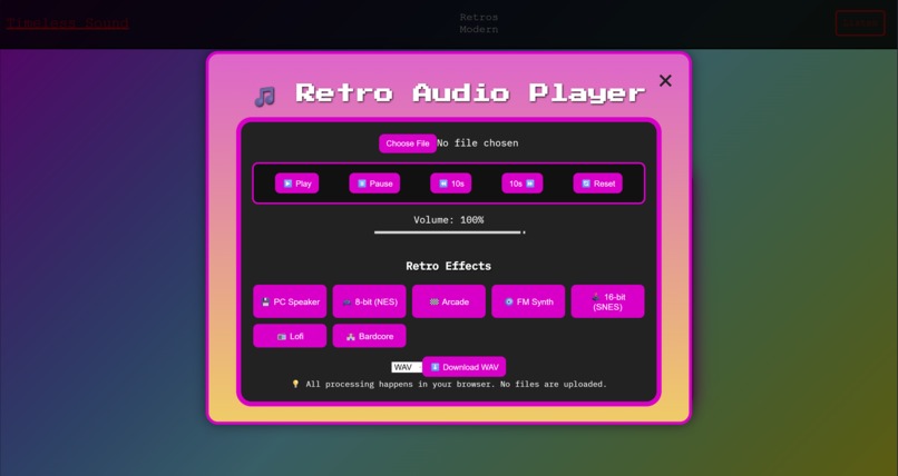 TimelessSound – screenshot 5