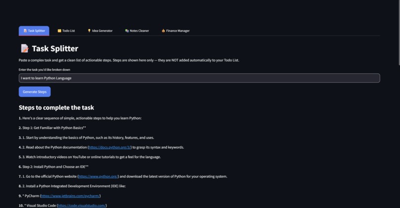 Student Command Centre – screenshot 2