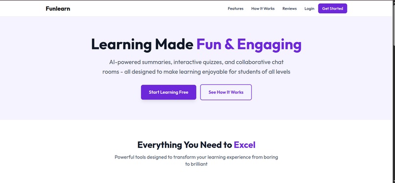 Funlearn – screenshot 1